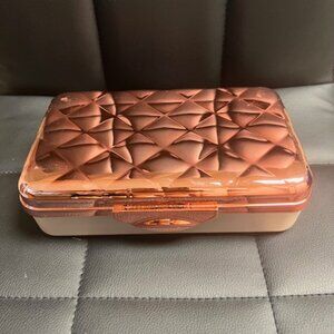 LOCKER MATE QUILTED ELECTRO ROSE GOLD PENCIL BOX